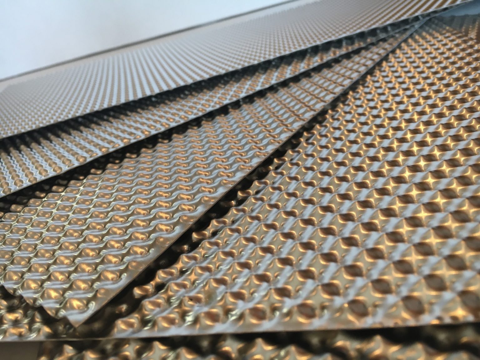 Heat Sheets Heat shielding that isn't sticky